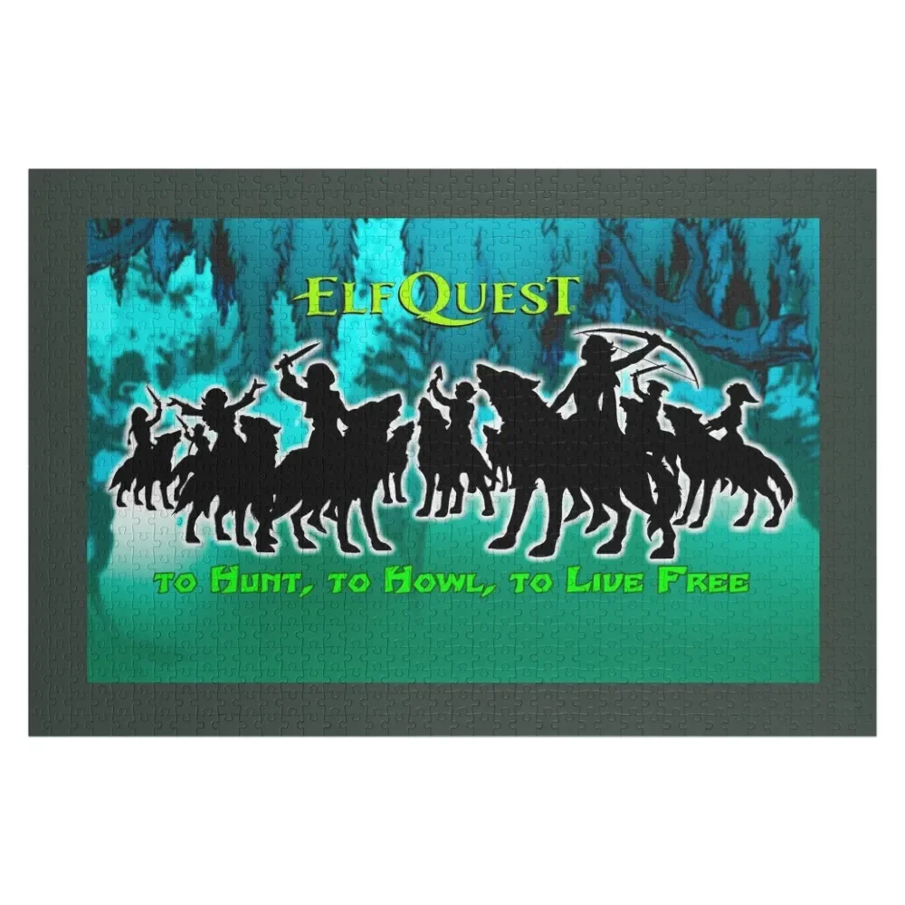 ElfQuest: для охоты чего жизни бесплатно! Пазл Персонализированный подарок ребенку