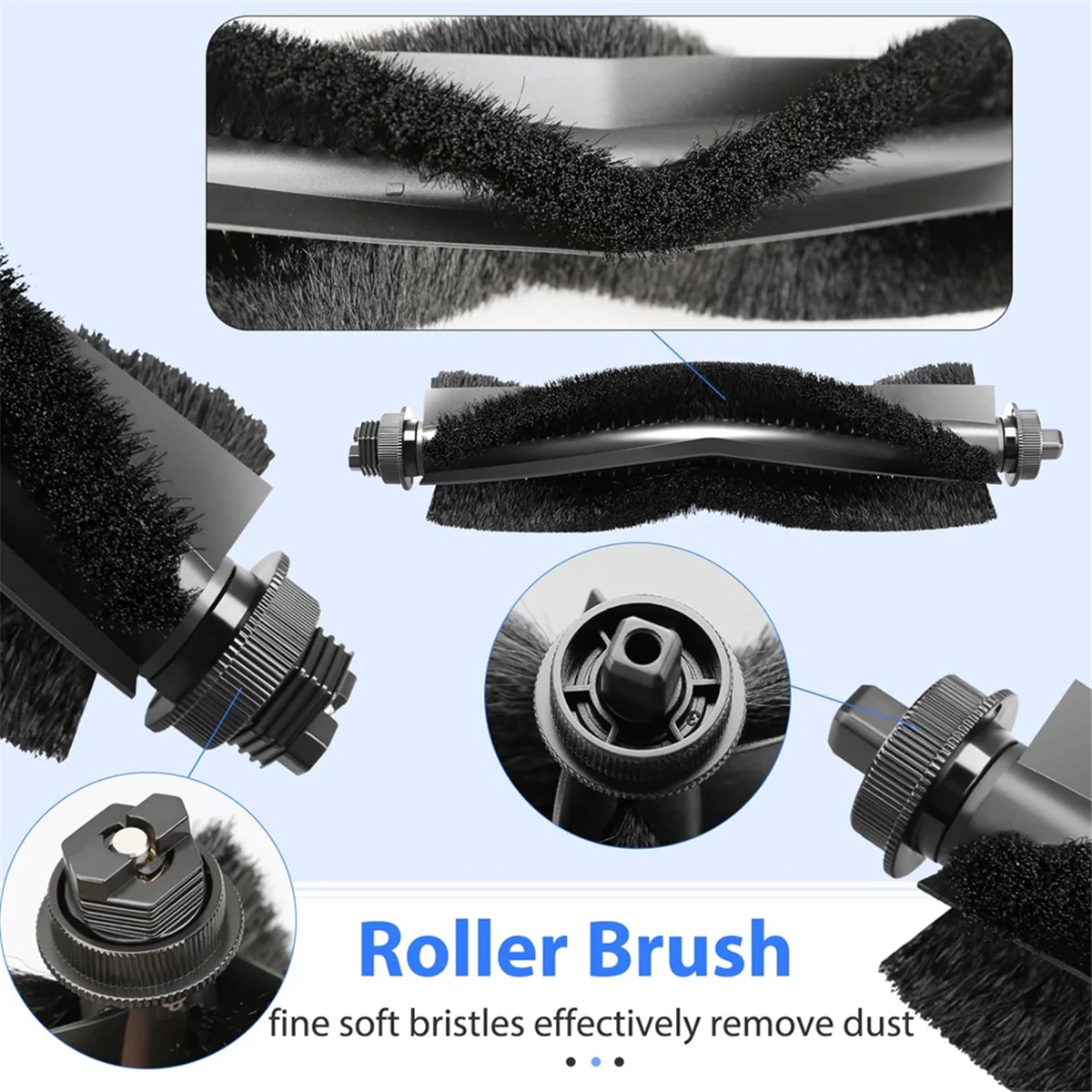 Запасные части для комплекта аксессуаров роботов-пылесосов Eufy L50 L60