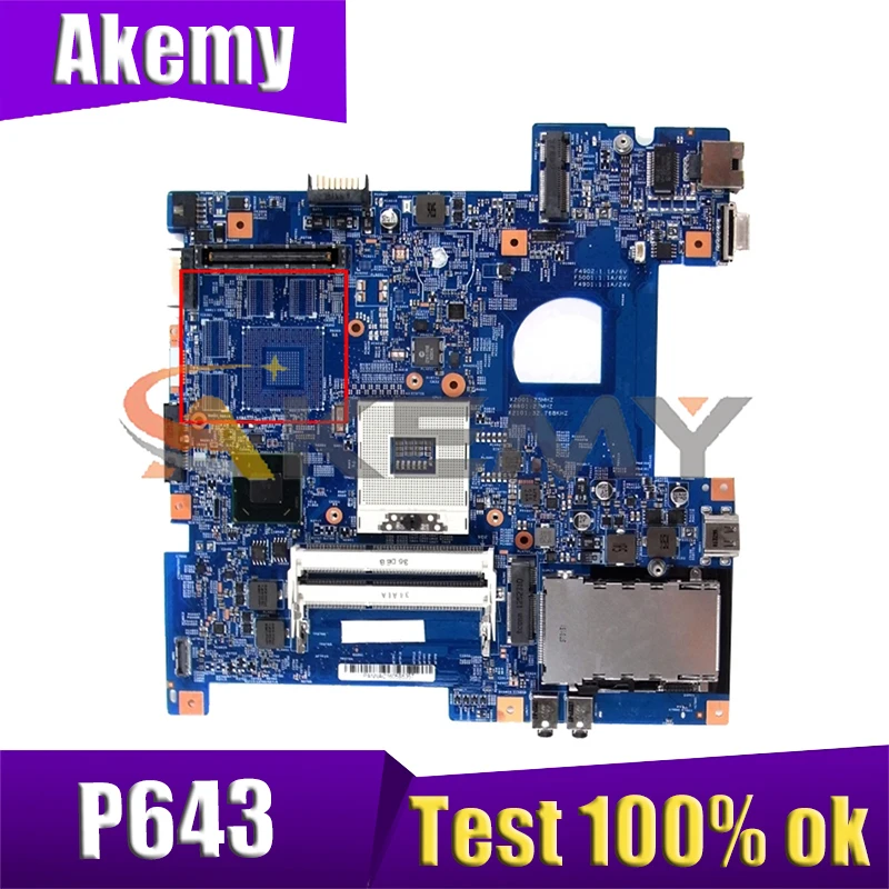 

Материнская плата AKEMY NB.V7K11.001 NBV7K11001 для ноутбука Acer Travelmate P643 стандартная материнская плата для ноутбука 48.4SA01.011 555.4sa01.041g