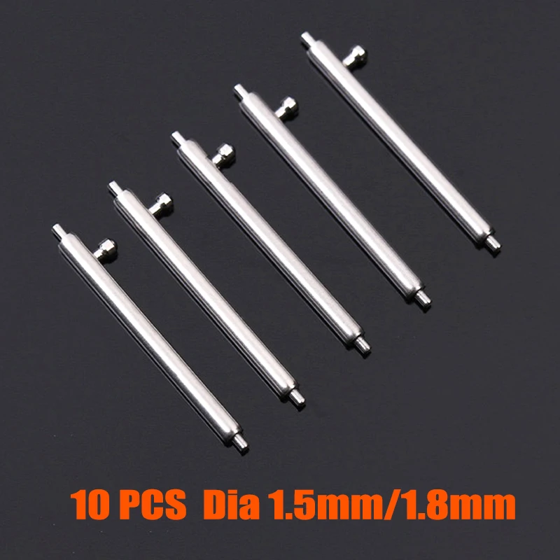 

10PCS Quickly Release Spring Bars fit for 14mm 16mm 18mm 20mm 22mm 24mm 26mm Watch Strap Smart Watch Band Bracelet Link Pins