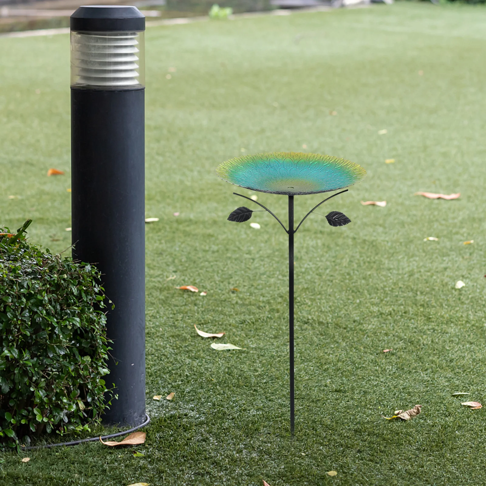 Миска для ванны с птицами кормушка воды уличные украшения палубы улицы миски