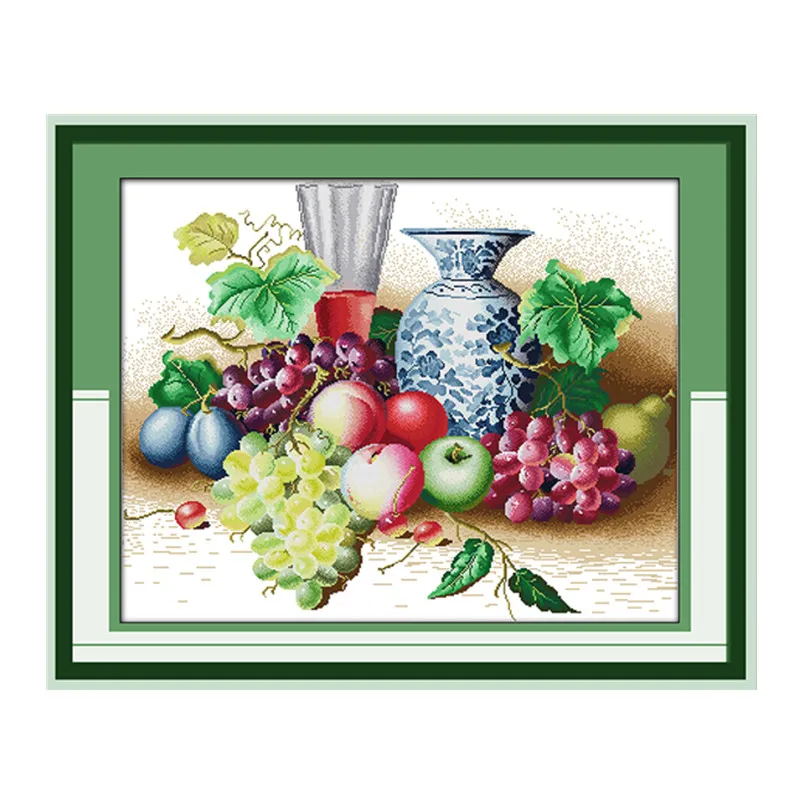 

Набор для вышивки крестиком с фруктовым ароматом, 14 карат, 11 карат