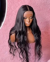 wave frontal wigs long synthetic lace front wig body wave lace front wig for black women with babyhair heat resistant