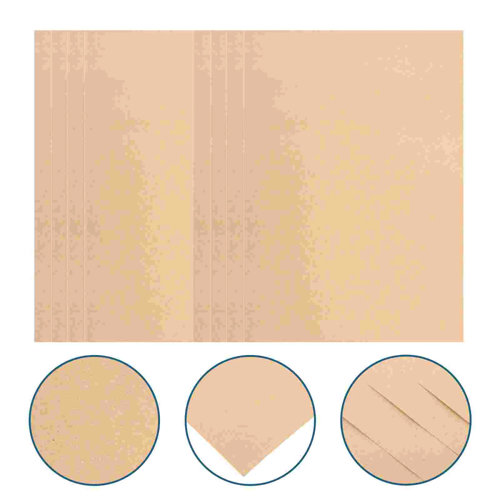 Крафт-бумага наклейки с принтом Брайля школьные принадлежности детская