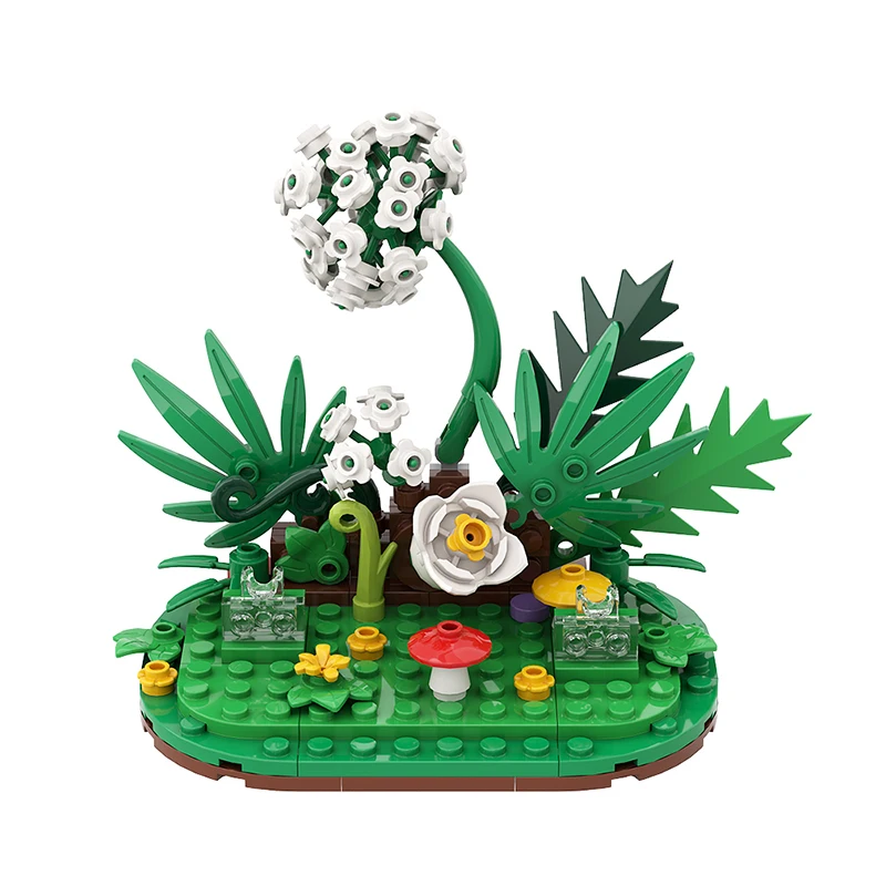 Gobrick MOC Приключения игровой персонаж мамы и папы кирпичные головки набор