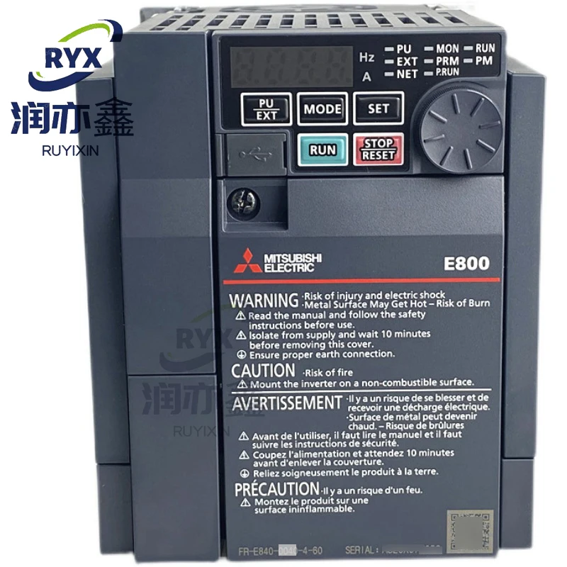 

FR-E840-0300-4-60(15K) New frequency converter FR-E840