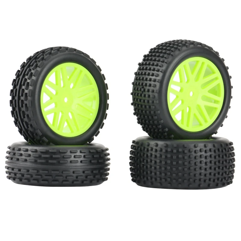 

4Pcs 86Mm Tires Wheel Tyre For Wltoys 144001 124019 104001 12428 HSP 1/10 1/12 1/14 Off Road Buggy RC Car Upgrade Parts