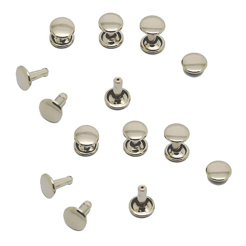 

200Pcs DIY Rivet Rivet Rivet Metal Board - Silver