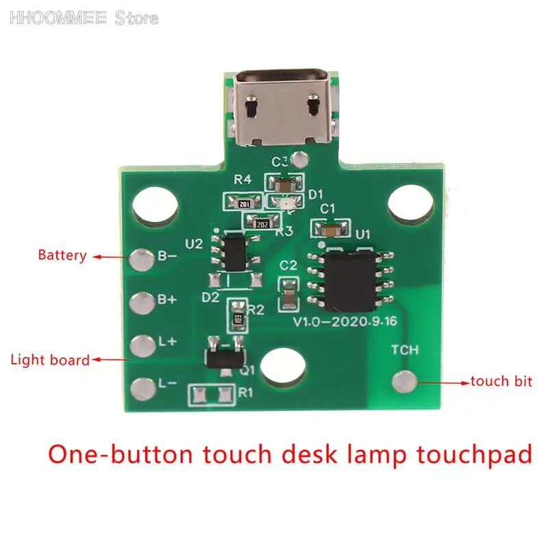 

1pc PCBA Touch Dimmable Light Flashlight DIY Battery Desk Lamp Board Accessories