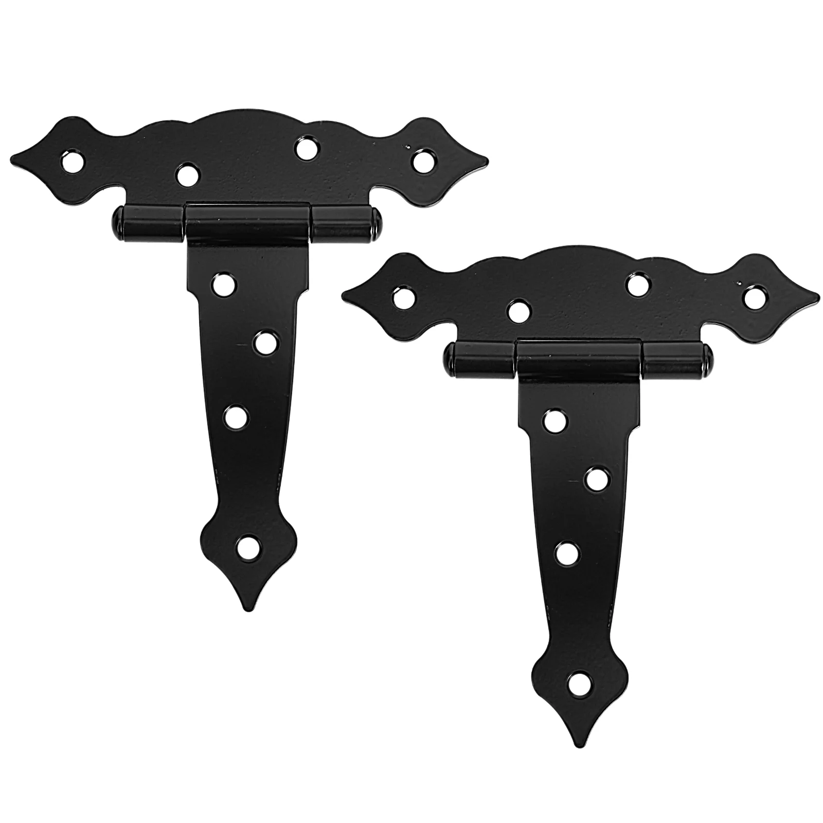

2 Sets Heavy Duty Hinges T-Shaped Door Hinge Cabinet Butt Hinges Home Hardware Creative Iron Decorative