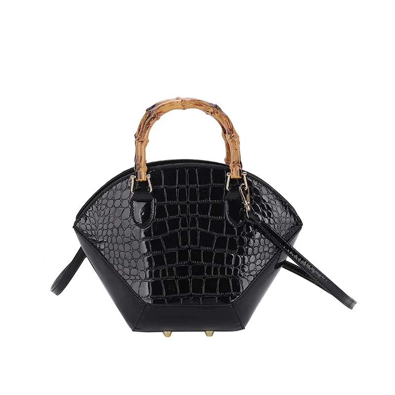 

Fashion Snake Print Shoulder Bags for Women Wooden Handle Handbag Fashion Purses Crossbody Bag Designer Satchel Brand Clutch Bag
