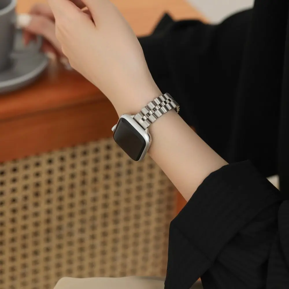 Ремешок из нержавеющей стали для Apple Watch универсальный