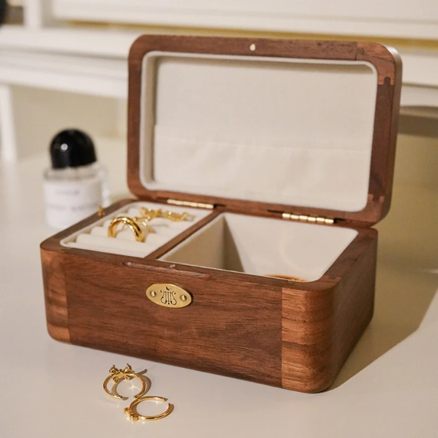 

High-end music jewelry box Earrings ring Necklace Jewelry storage box