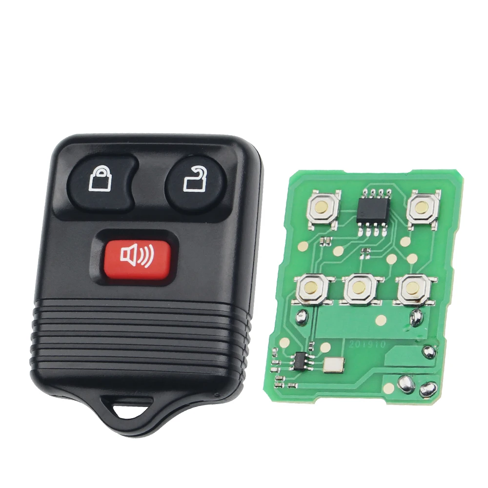 

KEYYOU 3/4 кнопочный дистанционный ключ от автомобиля 315 МГц для Ford Ecosport Mazda Tribute V6 3,0 пульт дистанционного управления кликер-передатчик CWTWB1U345