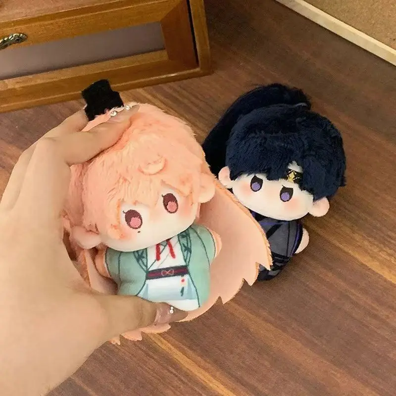 10 см печатный корпус Пепел Королевства Юаньцзи Фу Рун мягкий плюшевый брелок