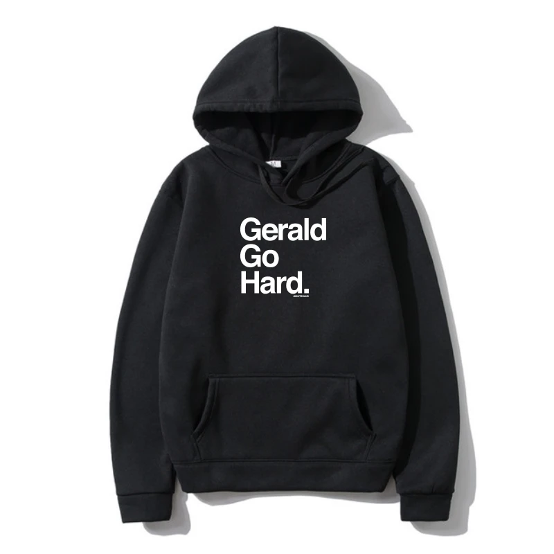 

Толстовка InMyWhiteHoody G-Eazy Young Gerald Go Hard Tour, верхняя одежда, черная + стикерная Толстовка в стиле хип-хоп