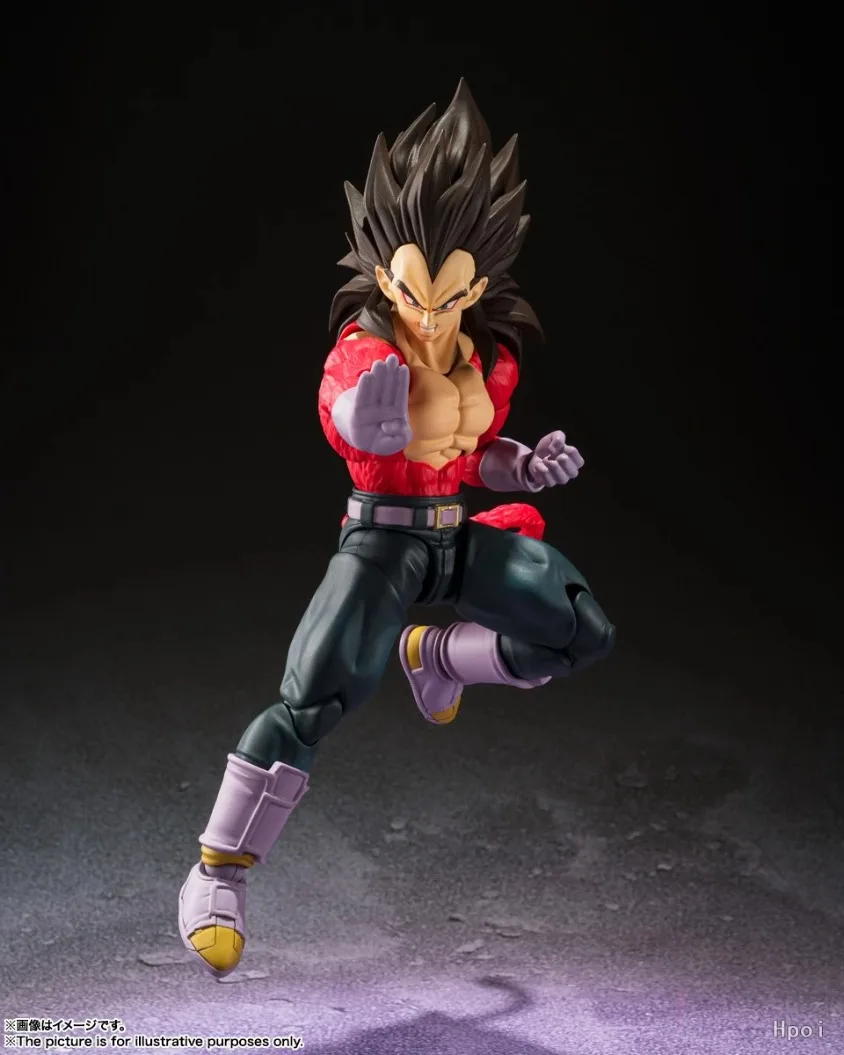 Фигурки BANDAI SPIRITS S.H.Figuarts Super Saiyan 4 Vegeta, коллекционные аниме-фигурки Dragon Ball GT, подарки для хобби (art.: 3920dbf78d412) - 3920dbf78d412