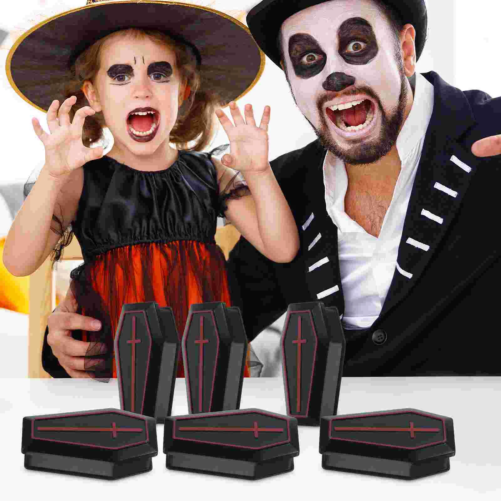 10 шт. мини-коробка для гроба украшения на Хэллоуин орнамент игрушки реквизит