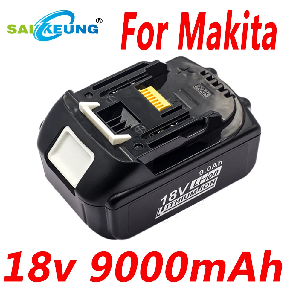 

The New 18V 9000mAh Rechargeable Lithium Battery Is Compatible with Makita Cordless Power Tool Battery 9Ah BL1860 BL1840 BL1815
