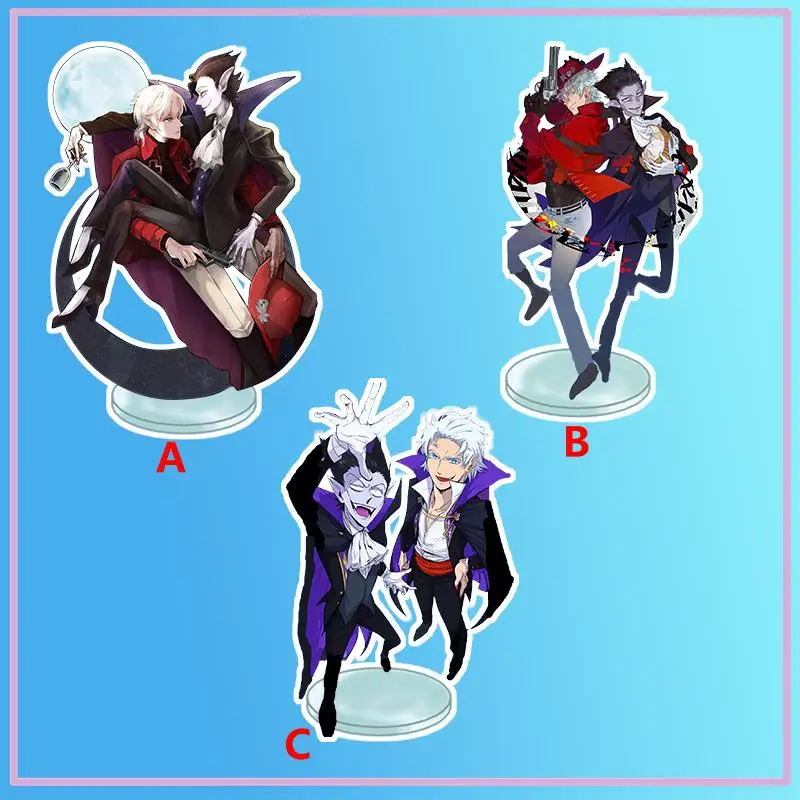 

Anime Stand The Vampire Dies in No Time Draluk Ronald Acrylic Figure Display desktop decoration 15cm