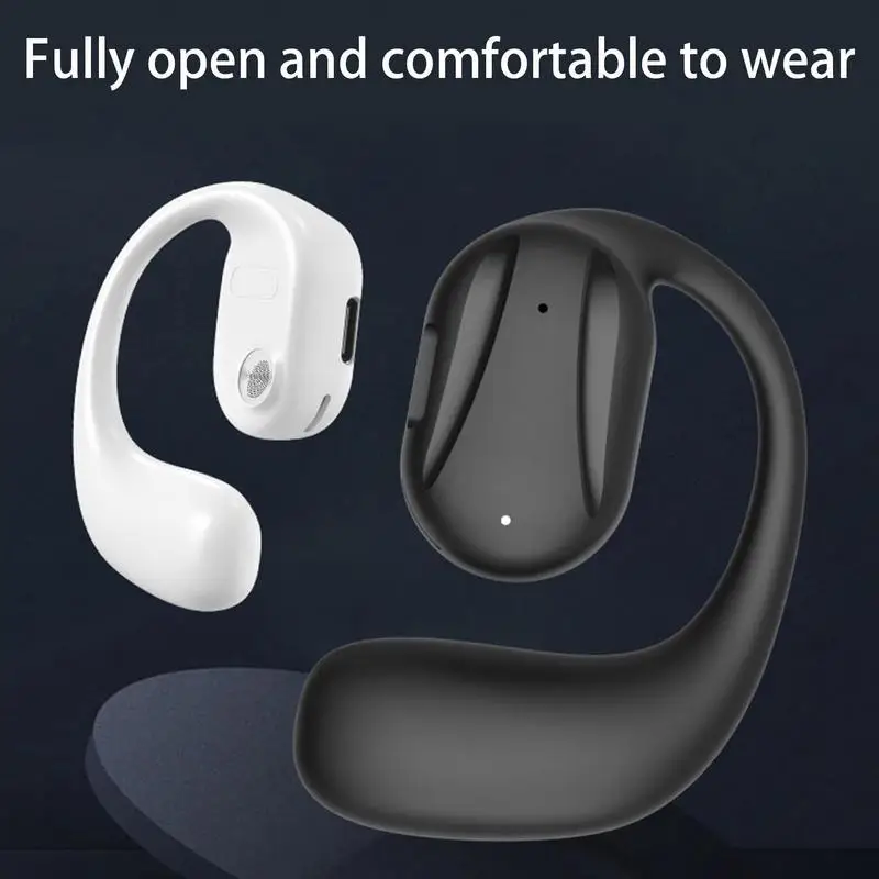 

Bone Conduction Sports Headphones | Wireless 5.2 Workout Earbuds | Stereo Sound Earphones Built-In Mic In-Ear Headsets