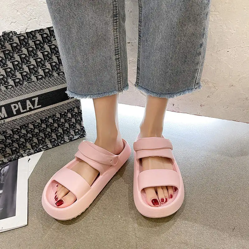 

High-Level Men's Luxury Shoes Hardloop Schoenen Leather Sandals Tenisky Panske Men's Summer Slippers Luxury Flip Flops Tennis