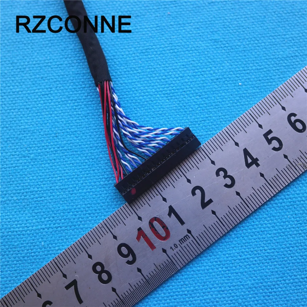 Кабель LVDS DF19-30P-S8 2 канала 8 бит шаг 1 0 мм для LTM170E6-L04 LTM170E8 LTM170EX LTM190E1-L05