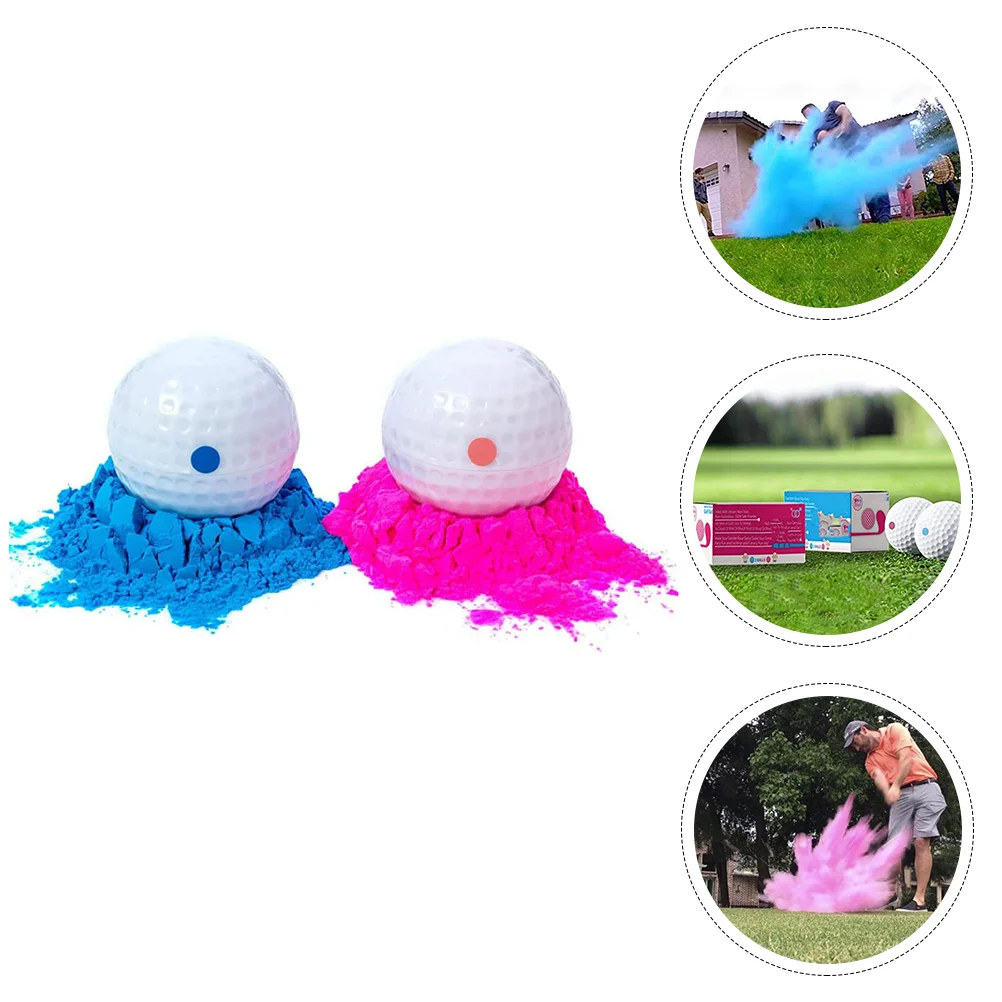 

2Pcs Gender Reveal or Blue Powder Exploding Balls for Birthday Party