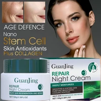 100g rapid wrinkle repair plant nuts anti wrinkle night moisturizer cream anti wrinkle face neck moisturizer cream beauty