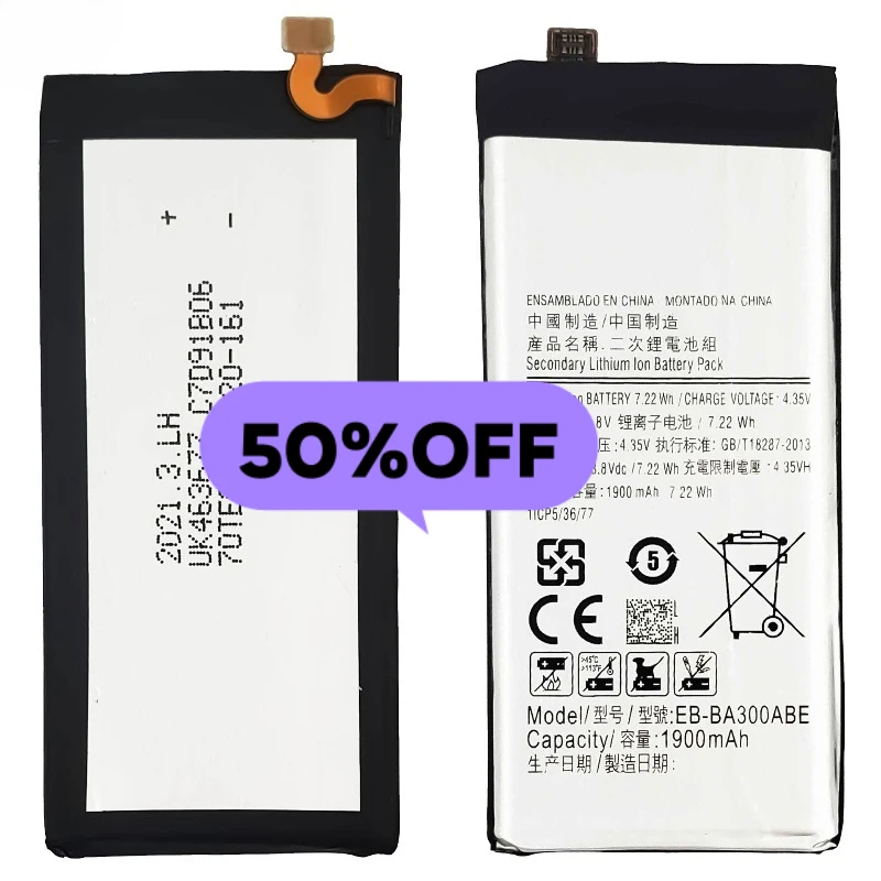 Фото EB-BA300ABE для Samsung GALAXY A3 A300 A3000 A3009 A3-2015 аккумулятор для мобильного телефона, замена аккумулятора большой емкости Bateria №2
