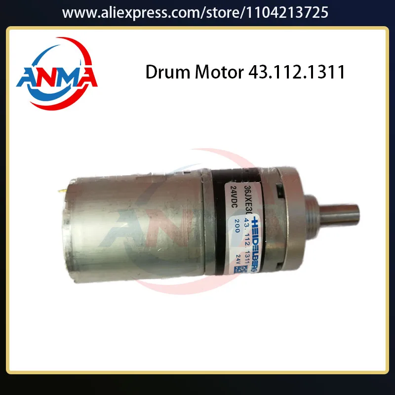 1 шт. GTO52 MO Motor 43.112.1311 Офсетная печатная машина Heidelberg Всасывающий барабанный