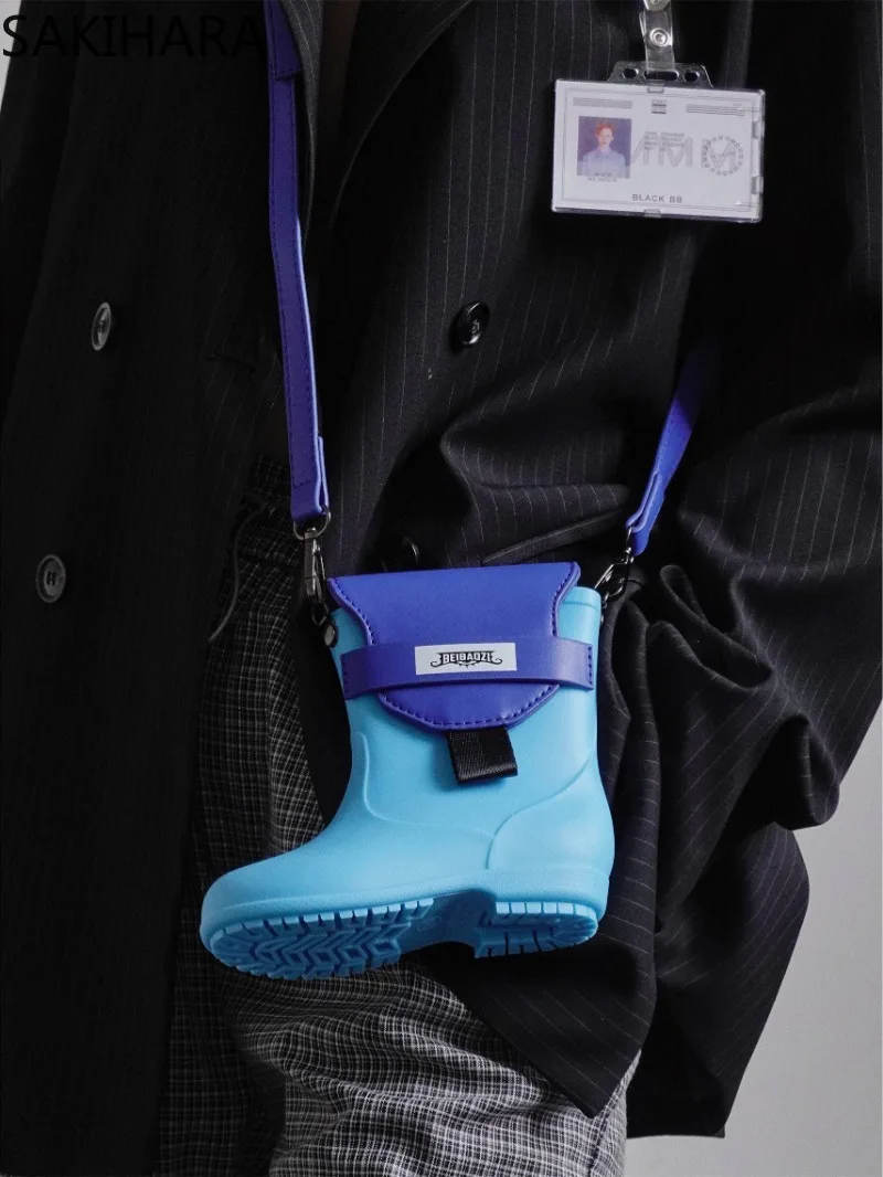 

Y2K Aesthetic Patchwork PU Leather Sweet Mini Crossbody Bags for Women Solid Casual Korean Fashion Versatile Designer Bags