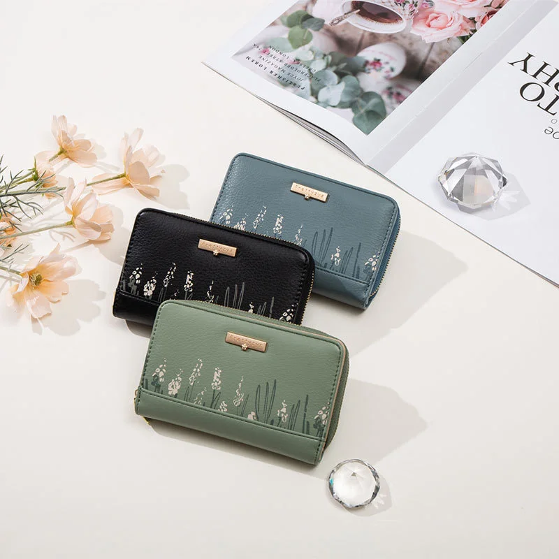 

Новый маленький, свежий, простой и многофункциональный Женский кошелек Puretti, средний и Длинный кошелек с отделением для карт