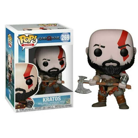 Funko Pop Games God of War Kratos #25 #269 #154 экшн-фигурка Funko Pop God of War виниловые куклы игрушки подарок для детей