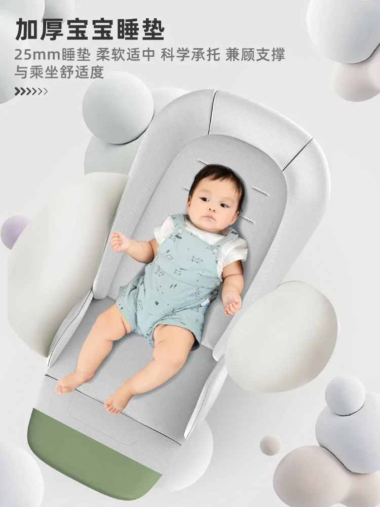 Stroller can sit or lie down two-way push light folding stroller |