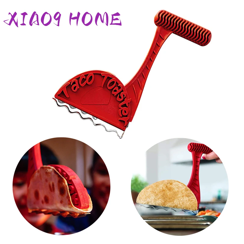 

1pc Tortillero Shells Taco Toaster Maker Kitchen Bakeware Pie Gadgets Mexican Tortillas Bread Maker Tools Kitchen Accessories