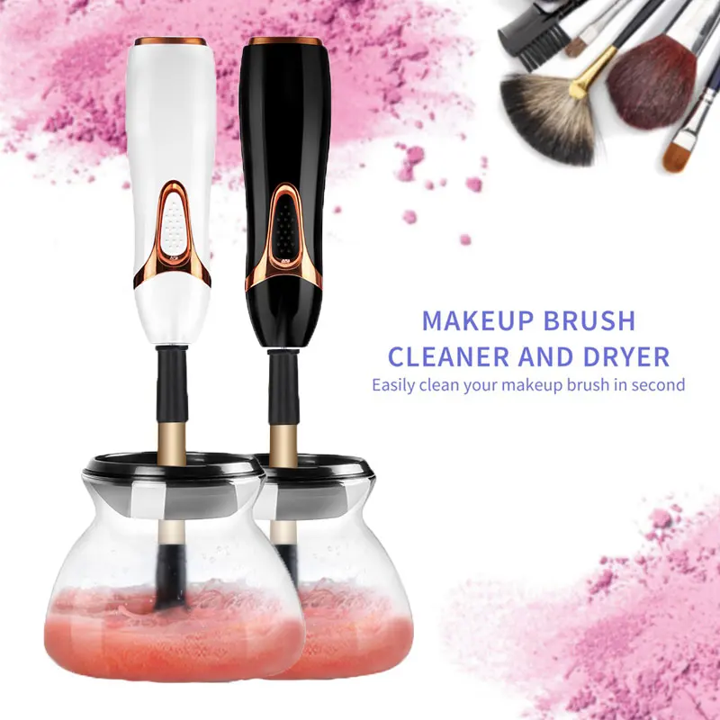 

Электрическая автоматическая Кисть для макияжа, набор для очистки, сушилка, быстрая сушка за 10 секунд, для мытья