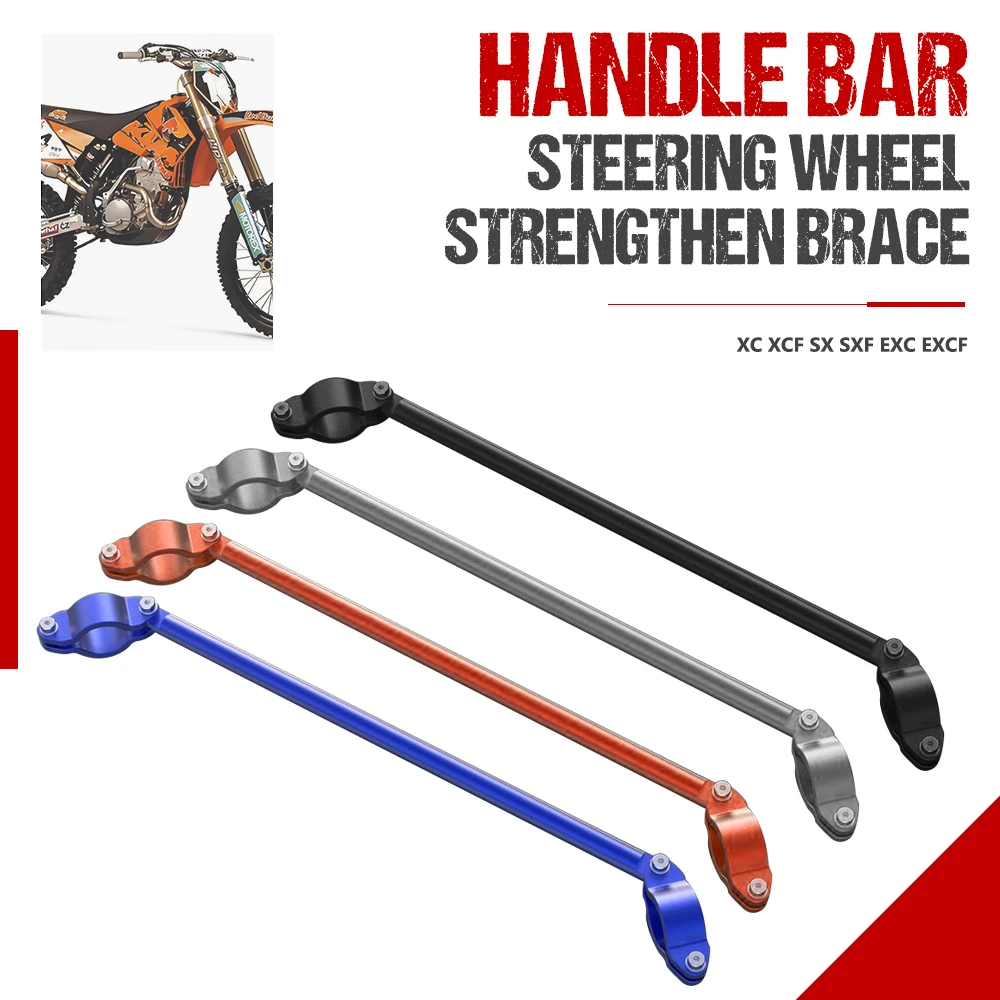 

22MM Handlebar Handle Bar Fat Cross Bar Crossbar Brace For 125 250 350 450 500 XC XCF XCW XCFW SX SXF EXC EXCF Six Day TPI