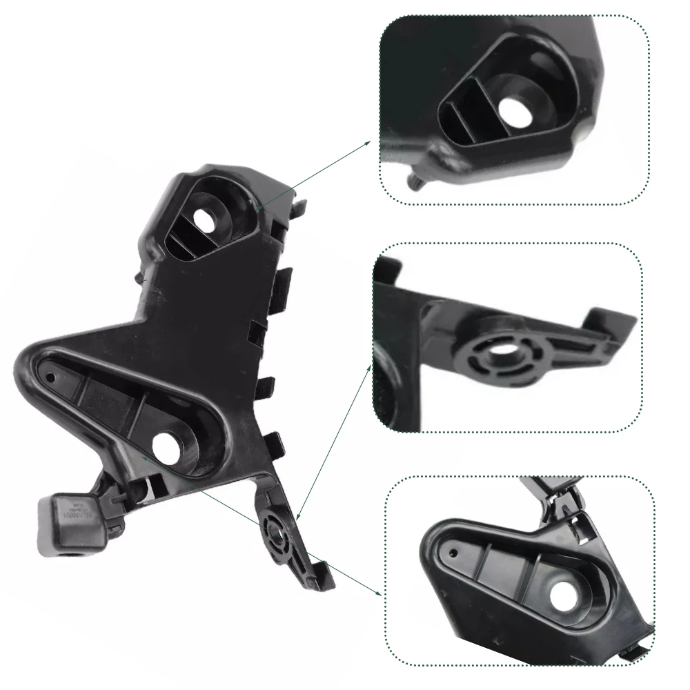 Кронштейн переднего бампера крепление на балку опорная решетка направляющий