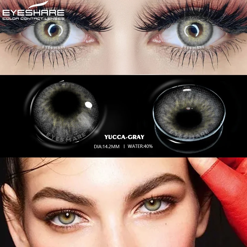 colored contact lenses for eyes natural eye contacts with color contact lens beauty 2pcs yearly color contact lens for eyes free global shipping