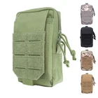 1000D Тактическая Военная поясная сумка для мужчин, сумка для инструментов для повседневного использования, сумка для жилета, кошелек, компактная сумка для охоты