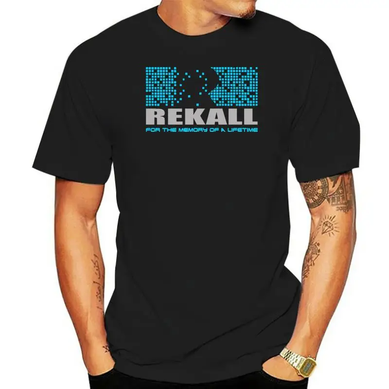 

Mens Rekall T Shirt Movie Arnold Schwarzenegger Total Recall Movie Inspired