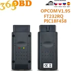 Сканер OPCOM V1.99V1.95V1.70 с чипом PIC18f458 FT232RQ Opcom 2021 200603a OP COM V1.95 может быть обновлено, диагностический инструмент OBD2
