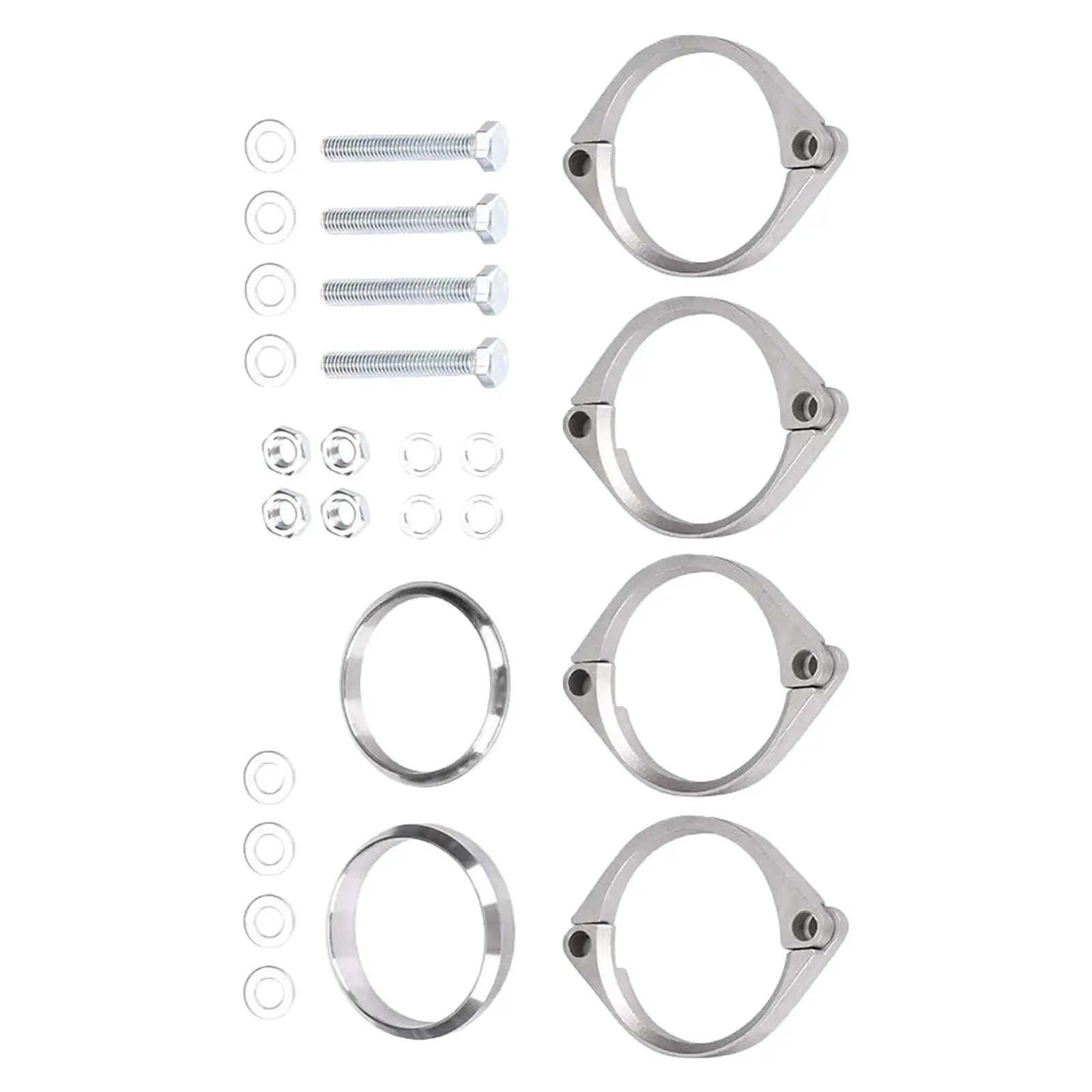 

Exhaust Flange Repair Clamp Kit 18111719417 11621741172 Rusted for BMW E46 M3