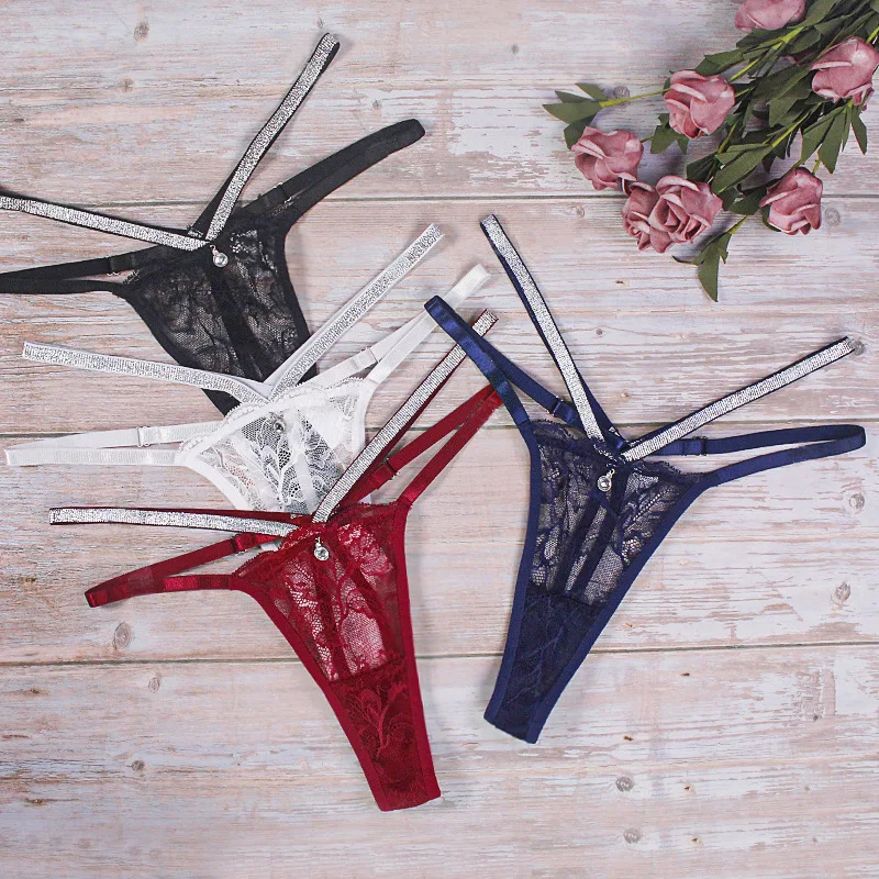 

Женские кружевные трусики с низкой посадкой, в европейском и американском стиле