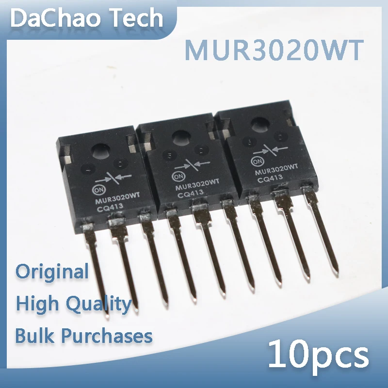 

10 шт. MUR3020WT MUR3020 200 в 30 А Onsemi быстрый диод TO-247 оригинальный новый