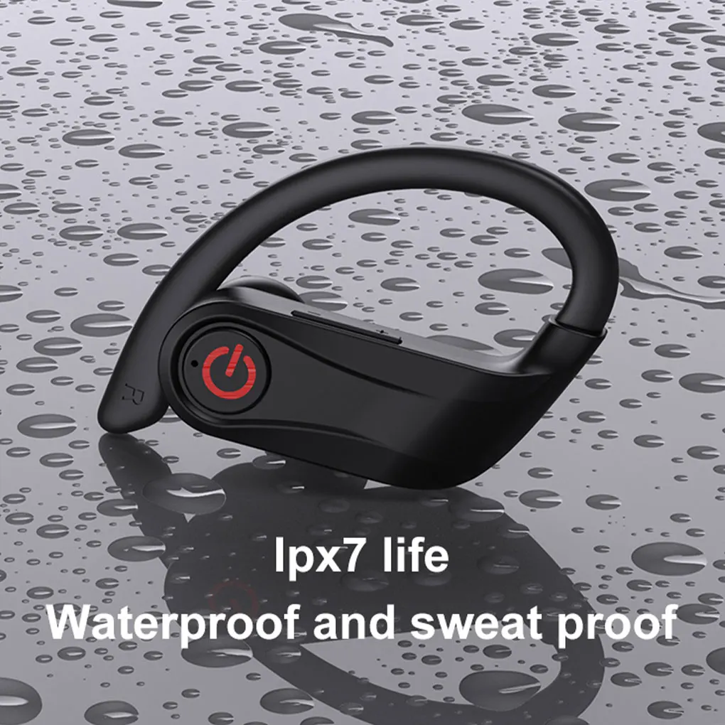 

1 пара беспроводных наушников-вкладышей, портативные перезаряжаемые Bluetooth-совместимые наушники с автоматическим подключением на батареях, ...