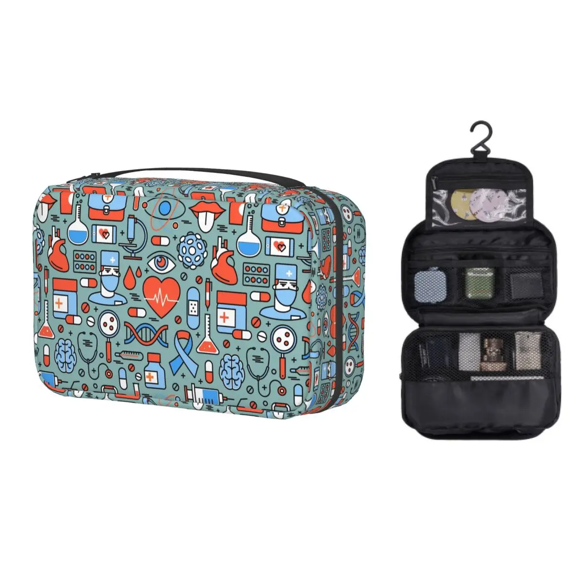 

Дорожная косметичка для женщин, крутой органайзер для косметики, для ухода за здоровьем, для хранения косметики