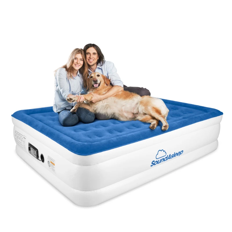 

SoundAsleep Dream Series Luxury Air Mattress with ComfortCoil Technology & Internal High Capacity - Queen Size