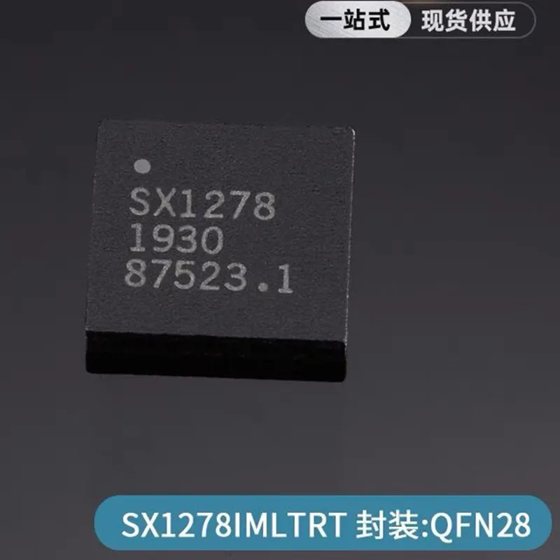 

10pcs/lot SX1278 SX1278IML SX1278IMLTRT QFN28 NEW Original free shipping